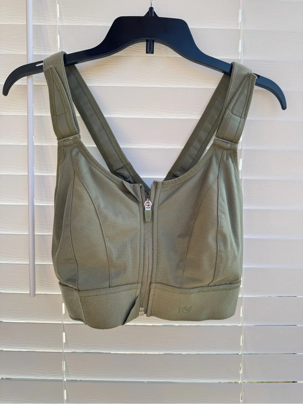 SHEFIT Ultimate High Impact Sports Bra Bundle 1Luxe Zip Front Olive Magenta